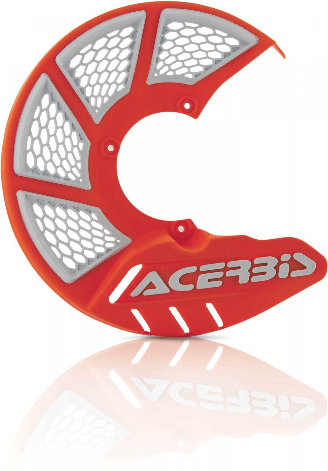 ACERBIS X-BRAKE 2.0 DISC COVER MINI BIKE ORANGE-WHITE