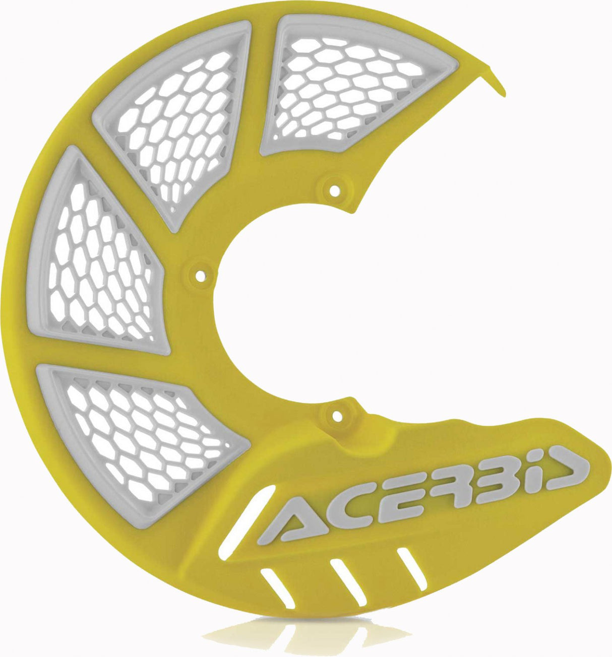 ACERBIS X-BRAKE 2.0 DISC COVER YELLOW-WHITE