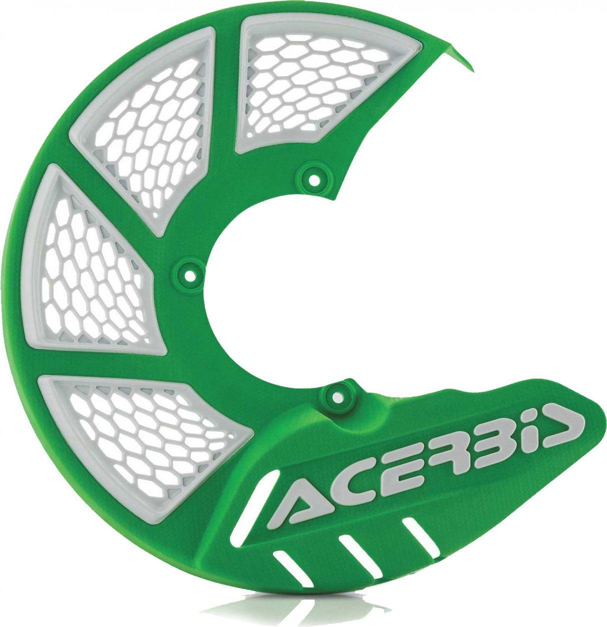 ACERBIS X-BRAKE 2.0 DISC COVER GREEN-WHITE