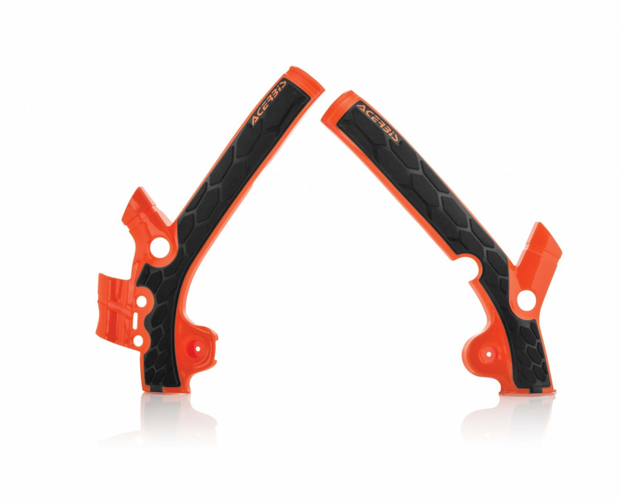 ACERBIS X-GRIP FRAME GUARDS KTM SX 85 13-17 ORANGE-BLACK