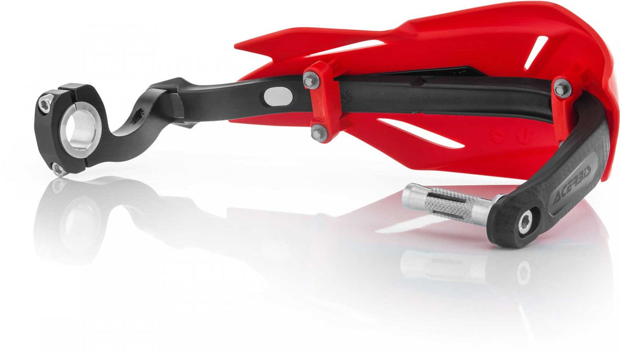 ACERBIS HANDGUARDS X-FACTORY RED WHITE