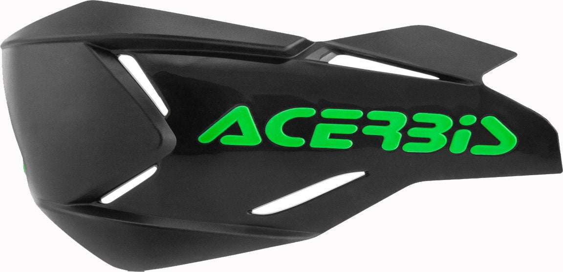 ACERBIS HANDGUARDS X-FACTORY SPOILERS BLACK GREEN