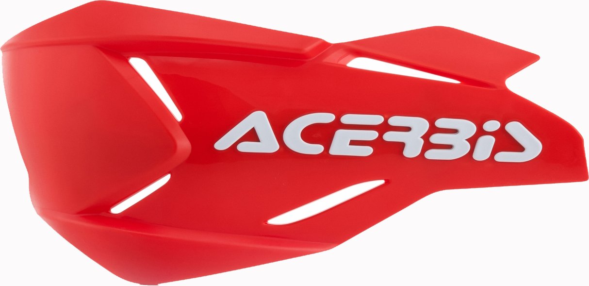 ACERBIS HANDGUARDS X-FACTORY SPOILERS RED WHITE