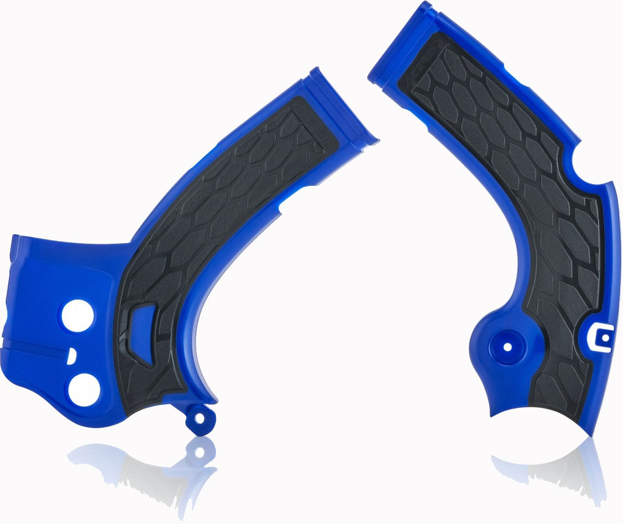 ACERBIS X-GRIP FRAME GUARDS YZF 250 450 WRF 450 BLUE-BLACK