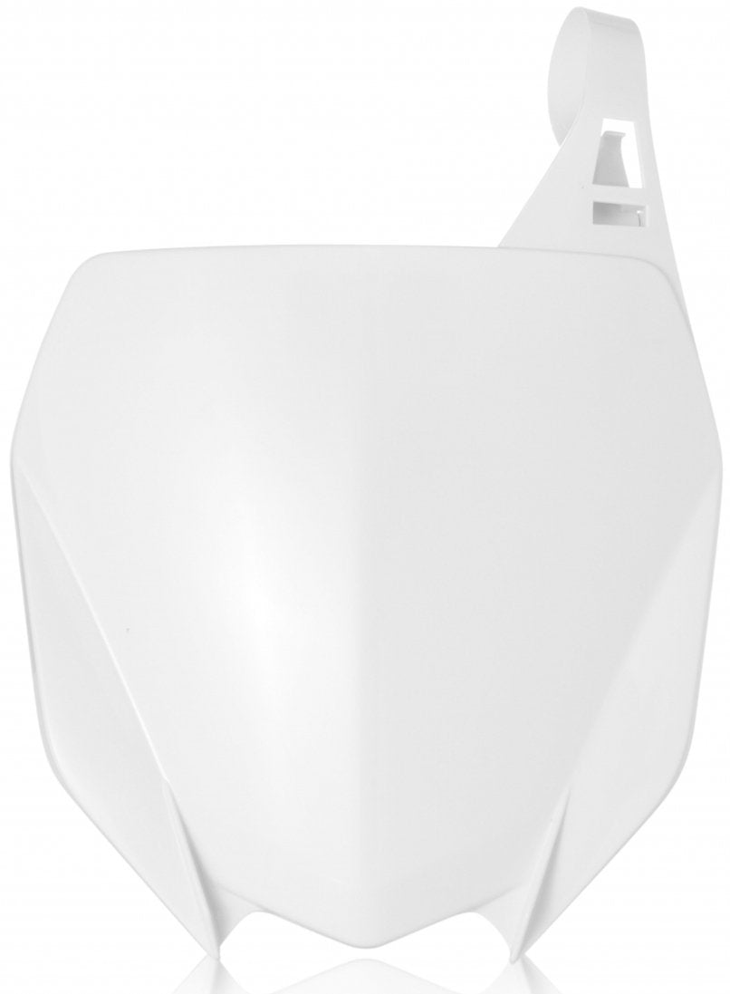 ACERBIS FRONT PLATE YAMAHA YZF 250 19-23 450 18-22 WHITE