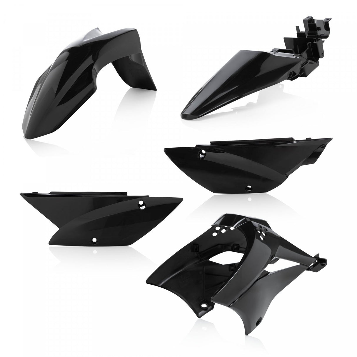 ACERBIS PLASTIC KIT KAWASAKI KLX 110 10-23 BLACK