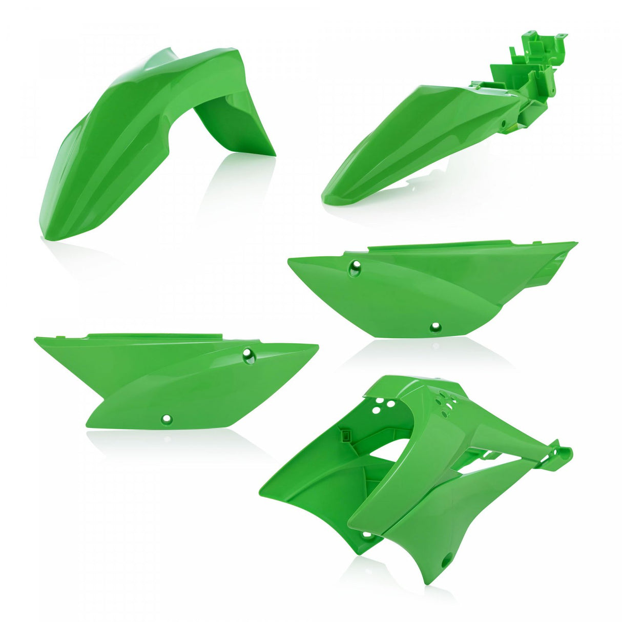 ACERBIS PLASTIC KIT KAWASAKI KLX 110 10-23 GREEN