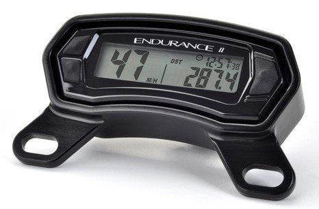 TRAIL TECH ENDURANCE II DIGITAL GAUGE TOP MOUNT BLACK