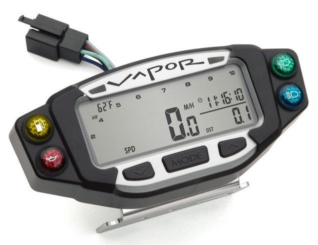 TRAIL TECH VAPOR DIGITAL GAUGE VERTICAL SURFACE BRACKET