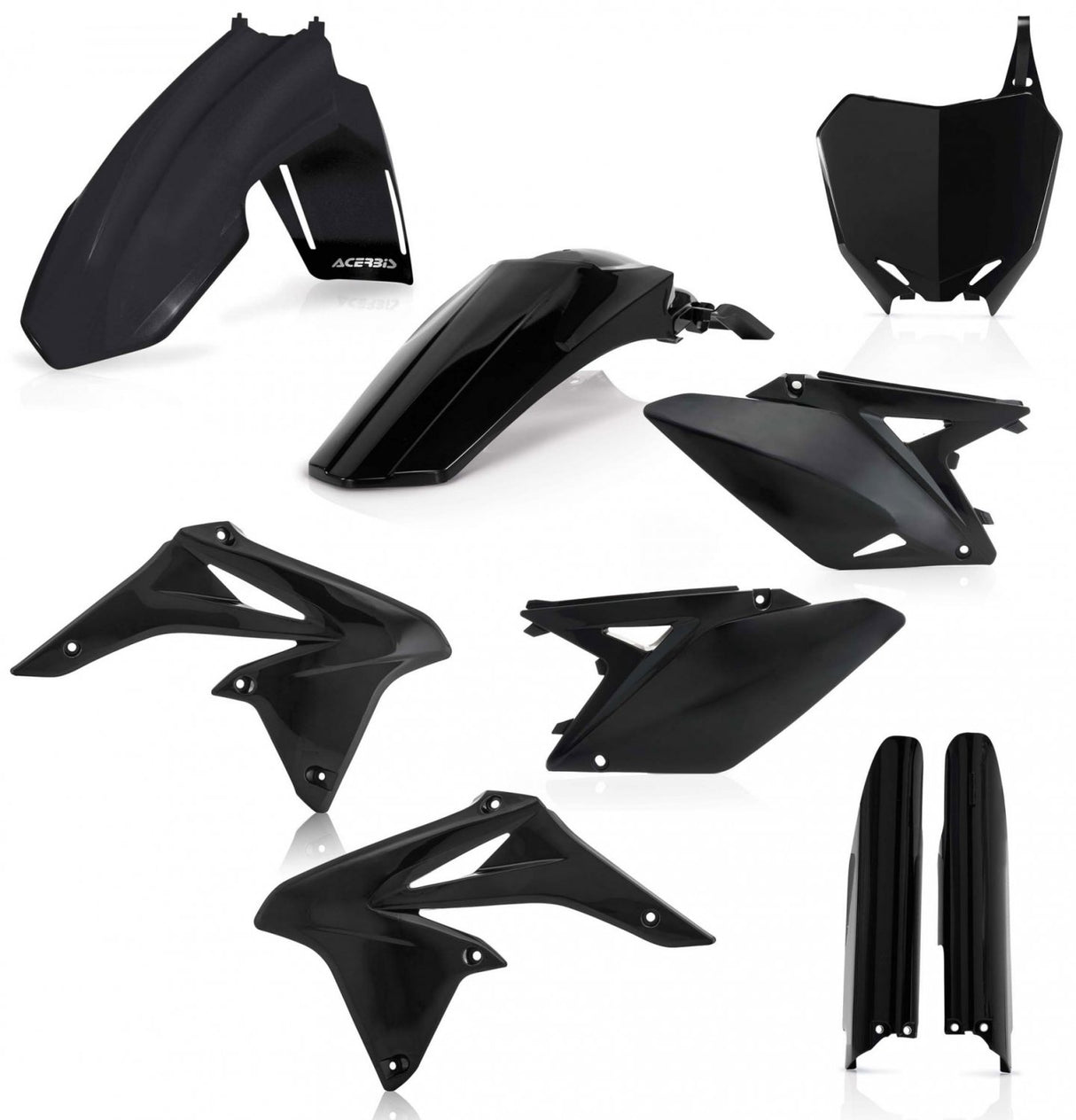 ACERBIS PLASTIC KIT SUZUKI RMZ 250 10-18 BLACK