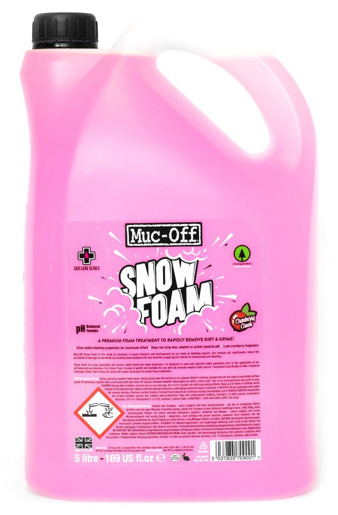 MUC-OFF MOTORCYCLE SNOW FOAM CLEANER 5 LITRE