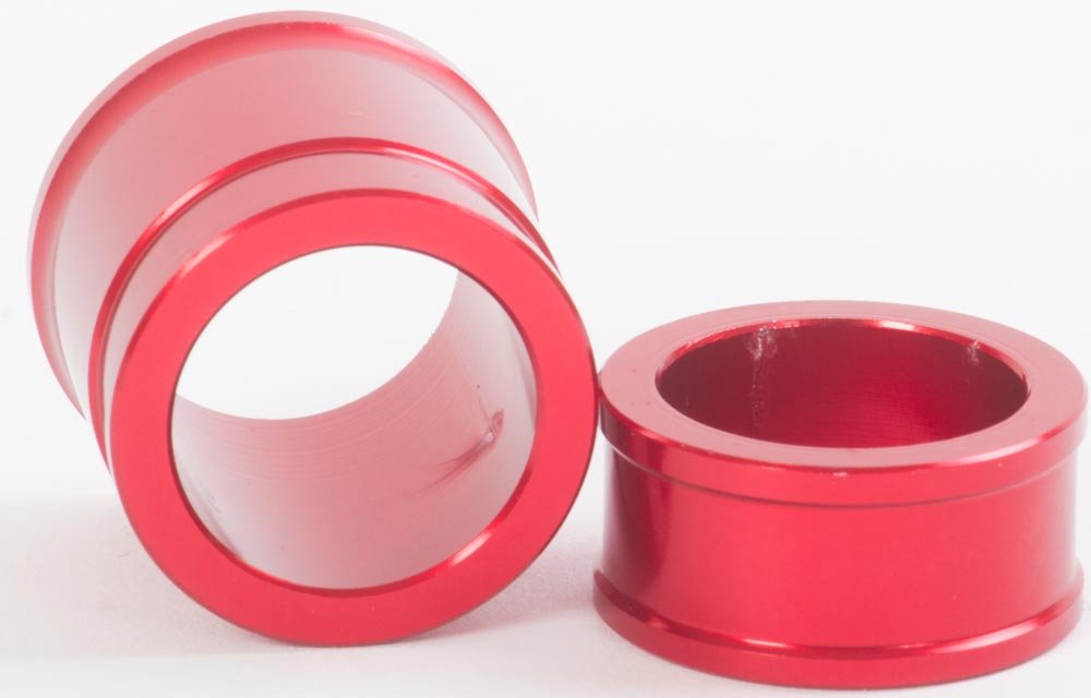 KITE WHEEL SPACERS FRONT HONDA CR/CRF 02> RED