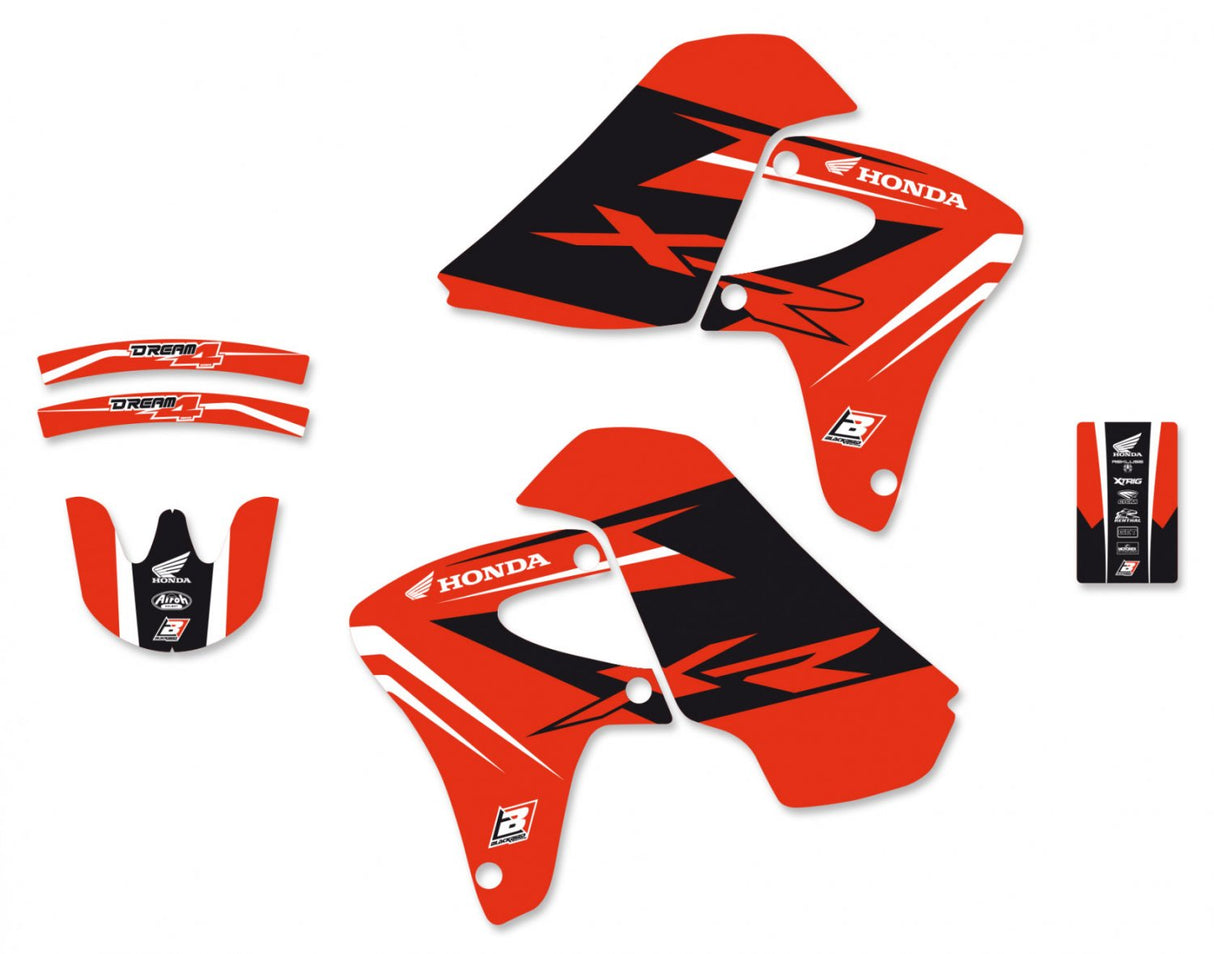 BLACKBIRD GRAPHICS KIT DREAM 4 HONDA XR 650R 00-09
