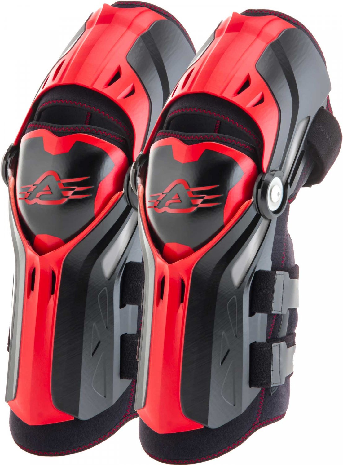 ACERBIS KNEE GUARD BRACE GORILLA BLACK RED