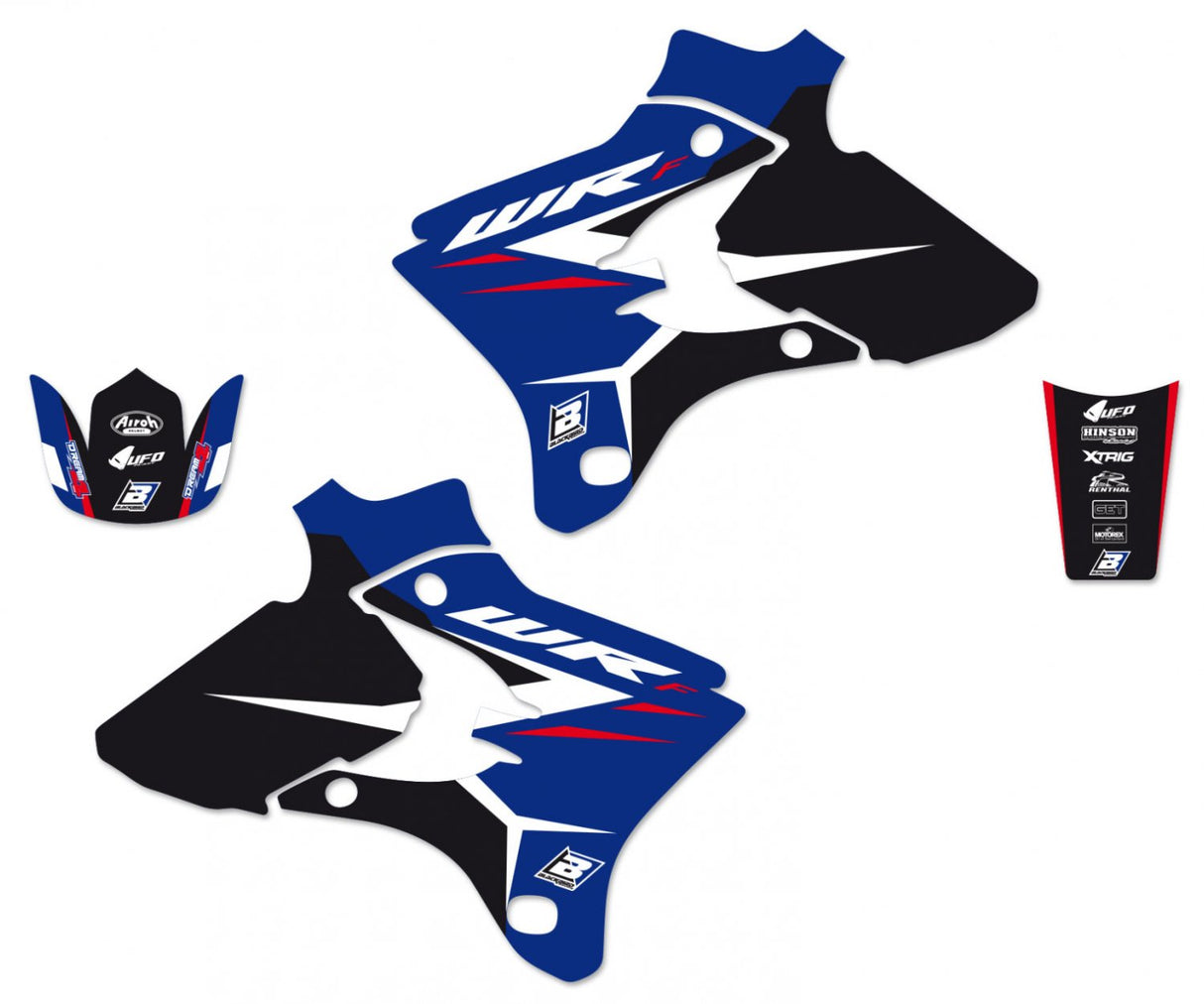BLACKBIRD GRAPHICS KIT DREAM 4 YAMAHA WRF 250 450 03-04