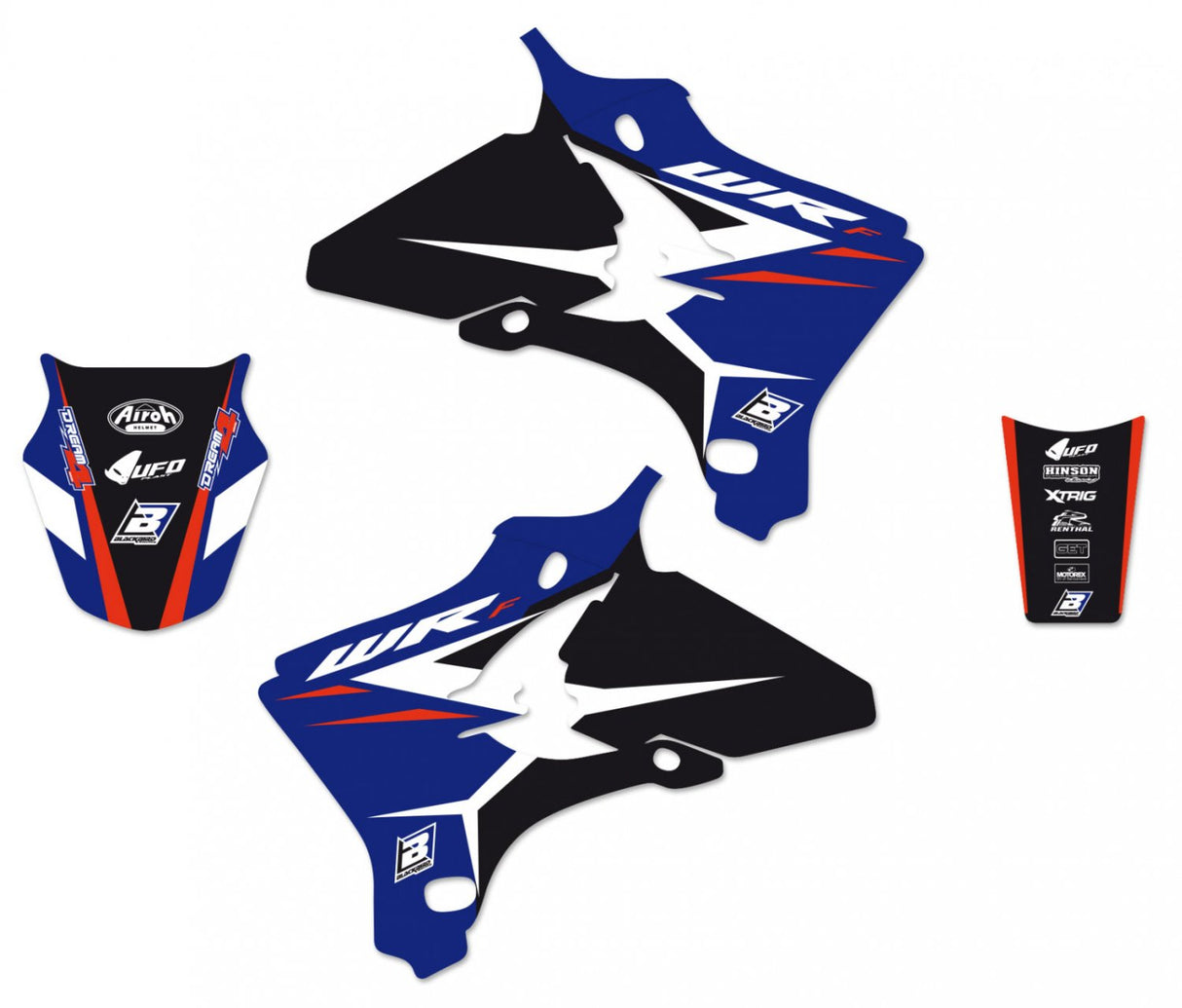 BLACKBIRD GRAPHICS KIT DREAM 4 YAMAHA WRF 250 450 05-06