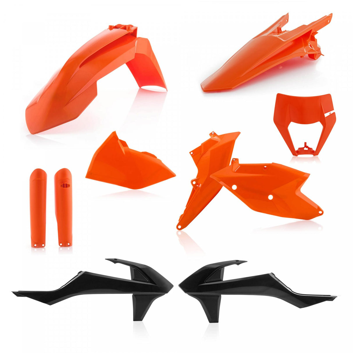 ACERBIS PLASTIC KIT KTM EXC EXCF 17-19 ORIGINAL 17