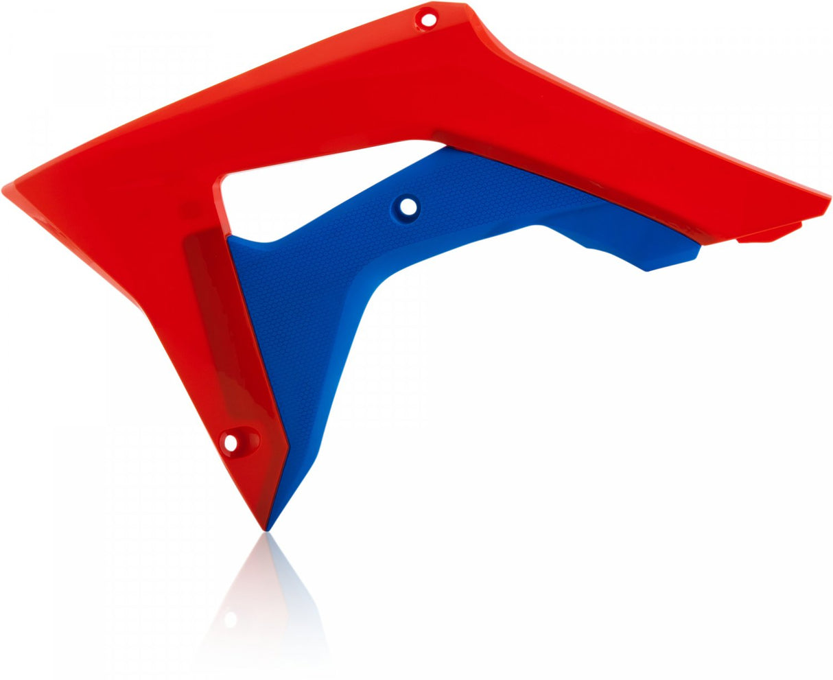 ACERBIS RADIATOR SHROUDS HONDA CRF 250 18-21 450 17-20 RED BLU