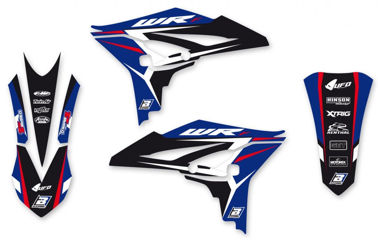 BLACKBIRD GRAPHICS KIT DREAM 4 YAMAHA WRF 450 12-15
