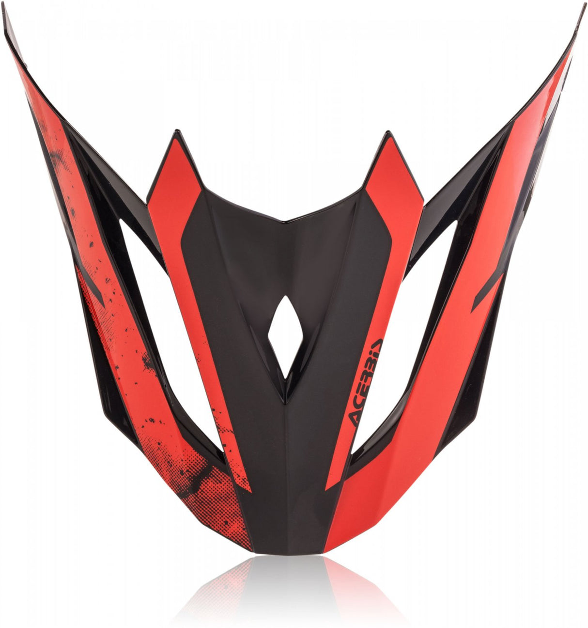 ACERBIS HELMET VISOR PROFILE 4 WHITE RED