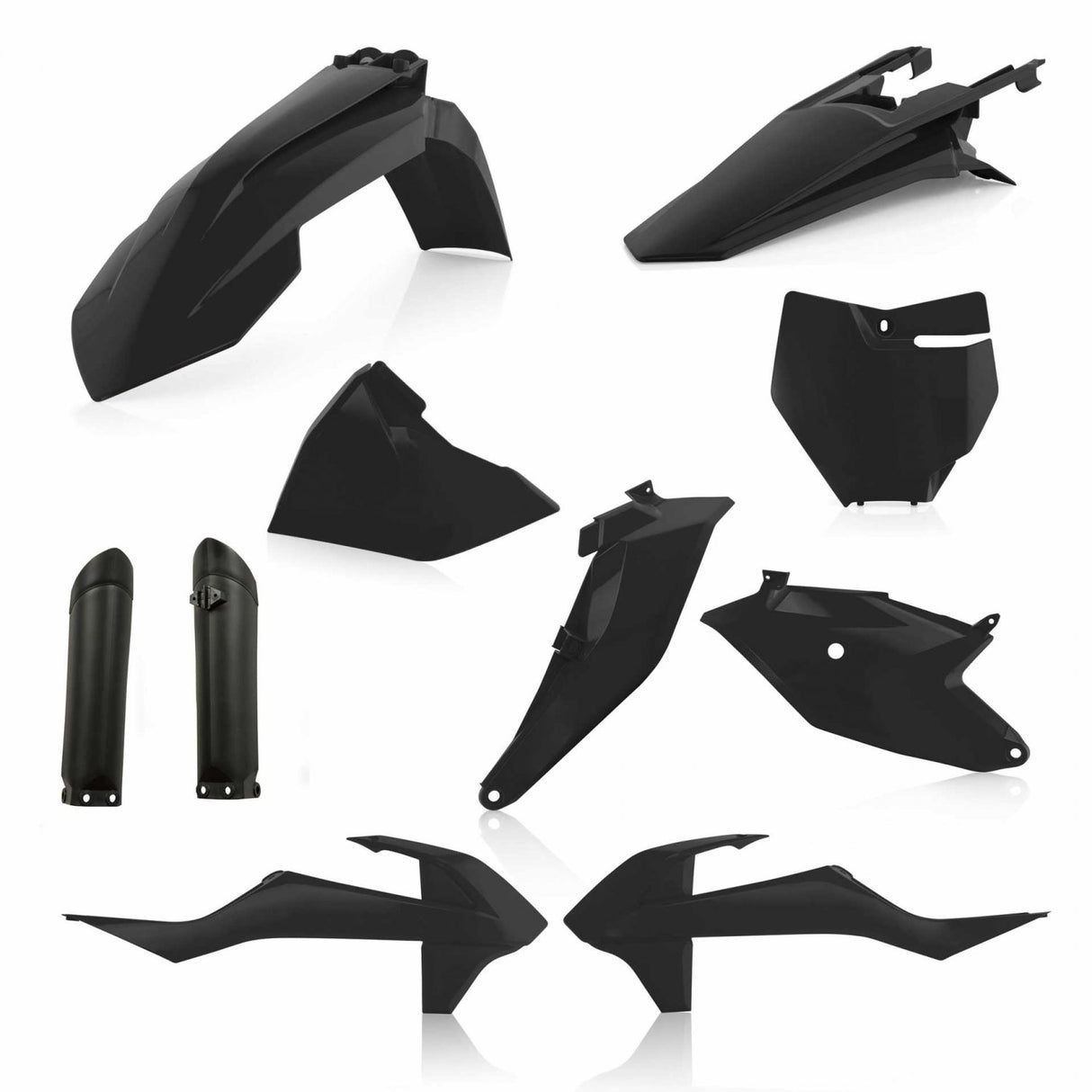 ACERBIS PLASTIC KIT KTM SX85 18-23 GAS GAS MC85 21-23 BLACK