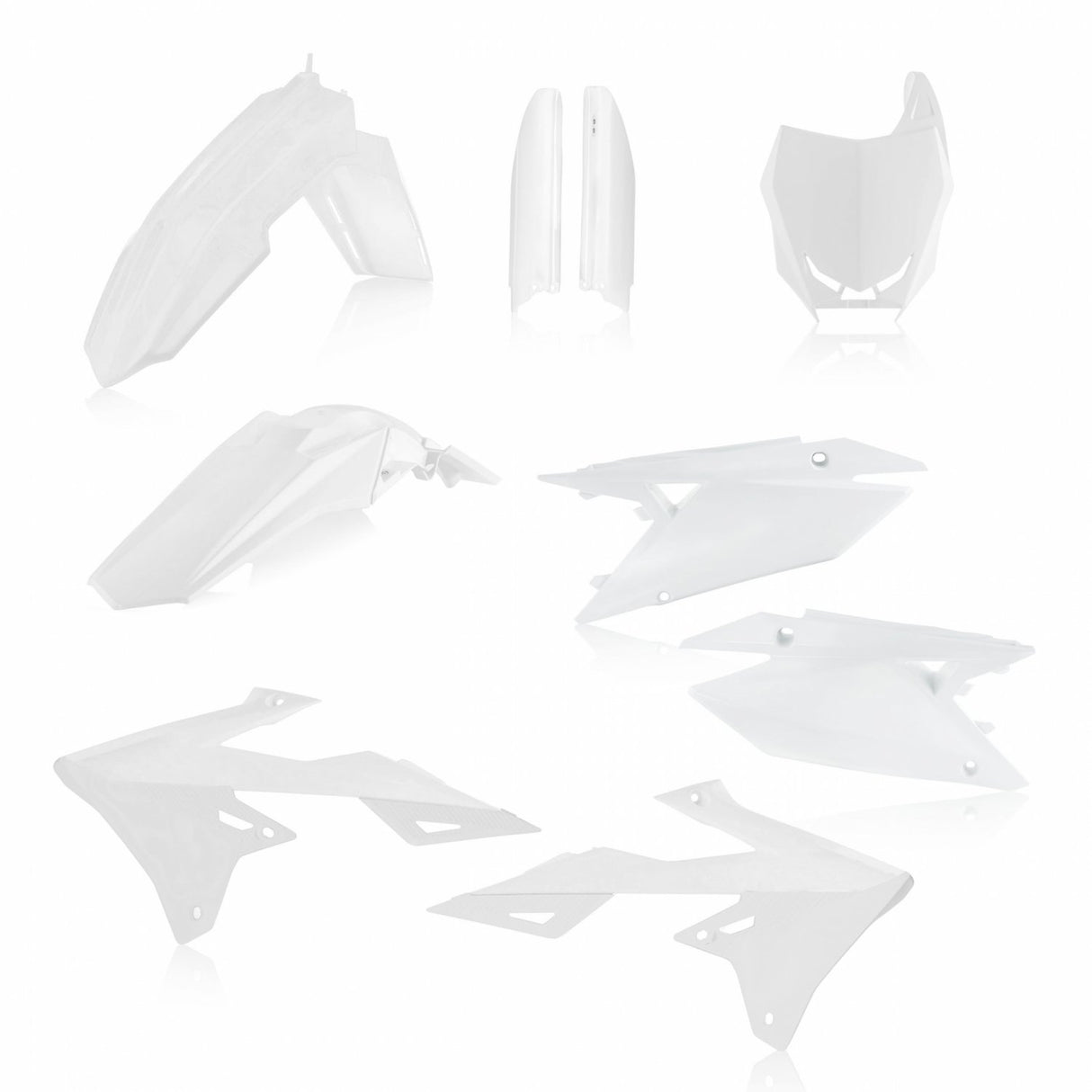ACERBIS PLASTIC KIT RMZ 250 19-23 450 18-23 WHITE