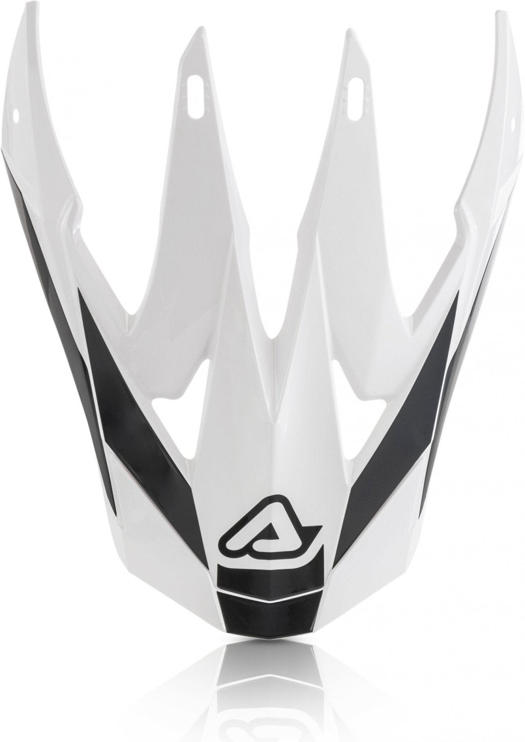 ACERBIS HELMET VISOR X-RACER VTR BLACK WHITE