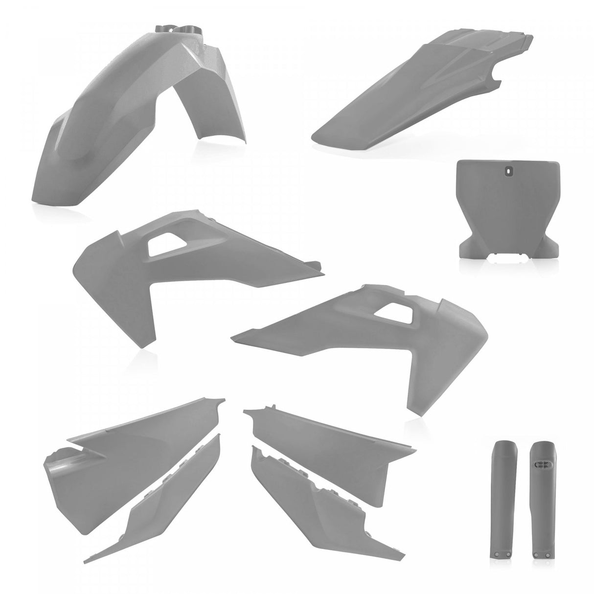 ACERBIS PLASTIC KIT HUSQVARNA TC FC 19-22 GREY HAWK