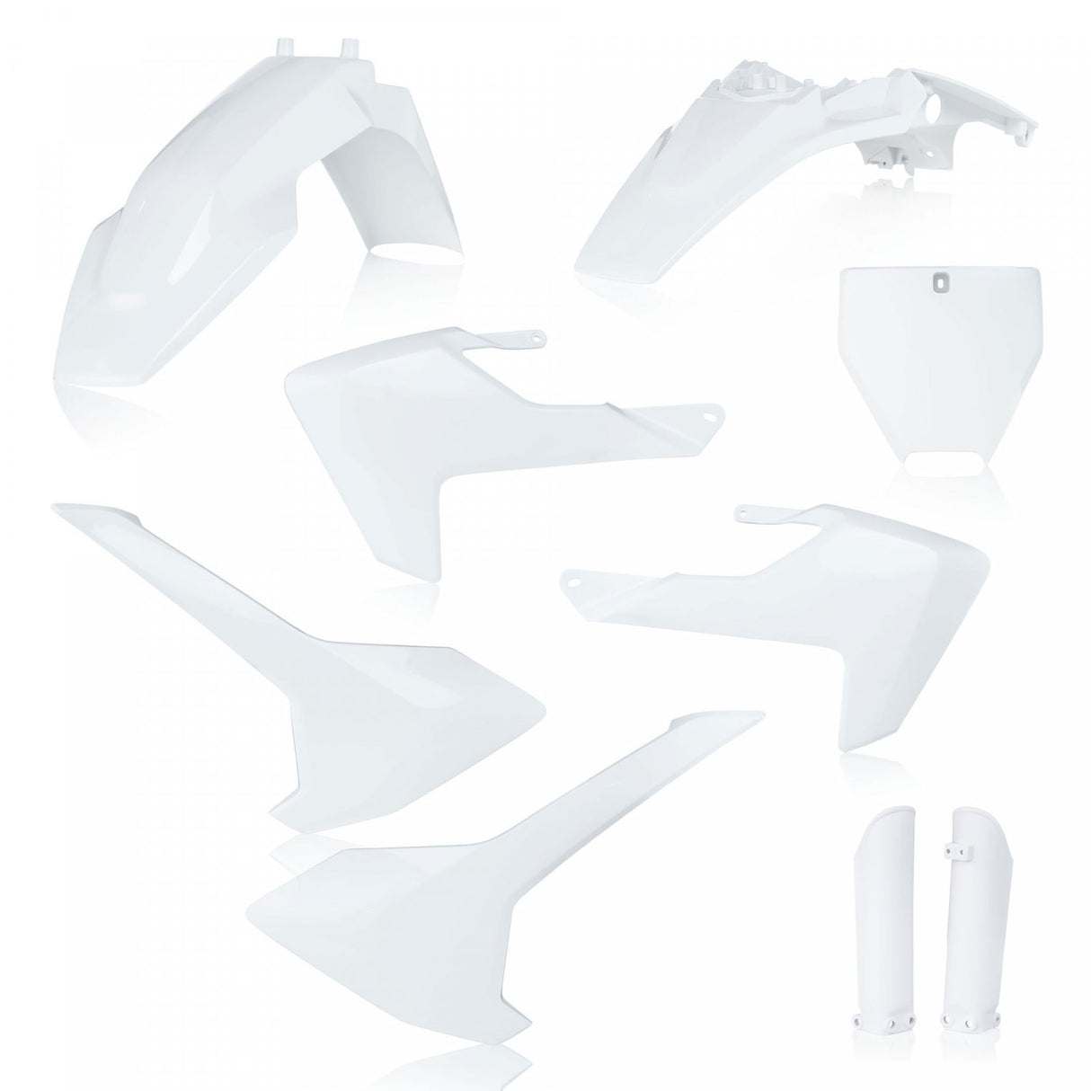 ACERBIS PLASTIC KIT HUSQVARNA TC 65 16-23 WHITE