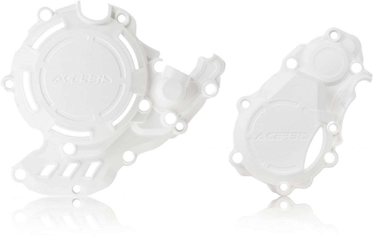 ACERBIS X-POWER ENGINE PROTECTORS SXF FC 250 350 16-22 WHITE
