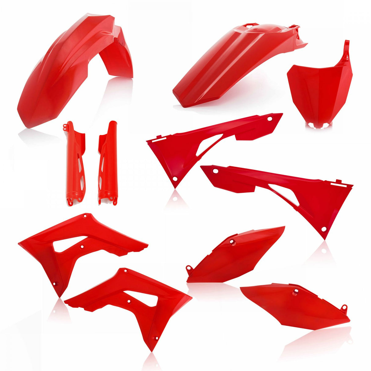ACERBIS PLASTIC KIT HONDA CRF 250 19-21 450 19-20 RED