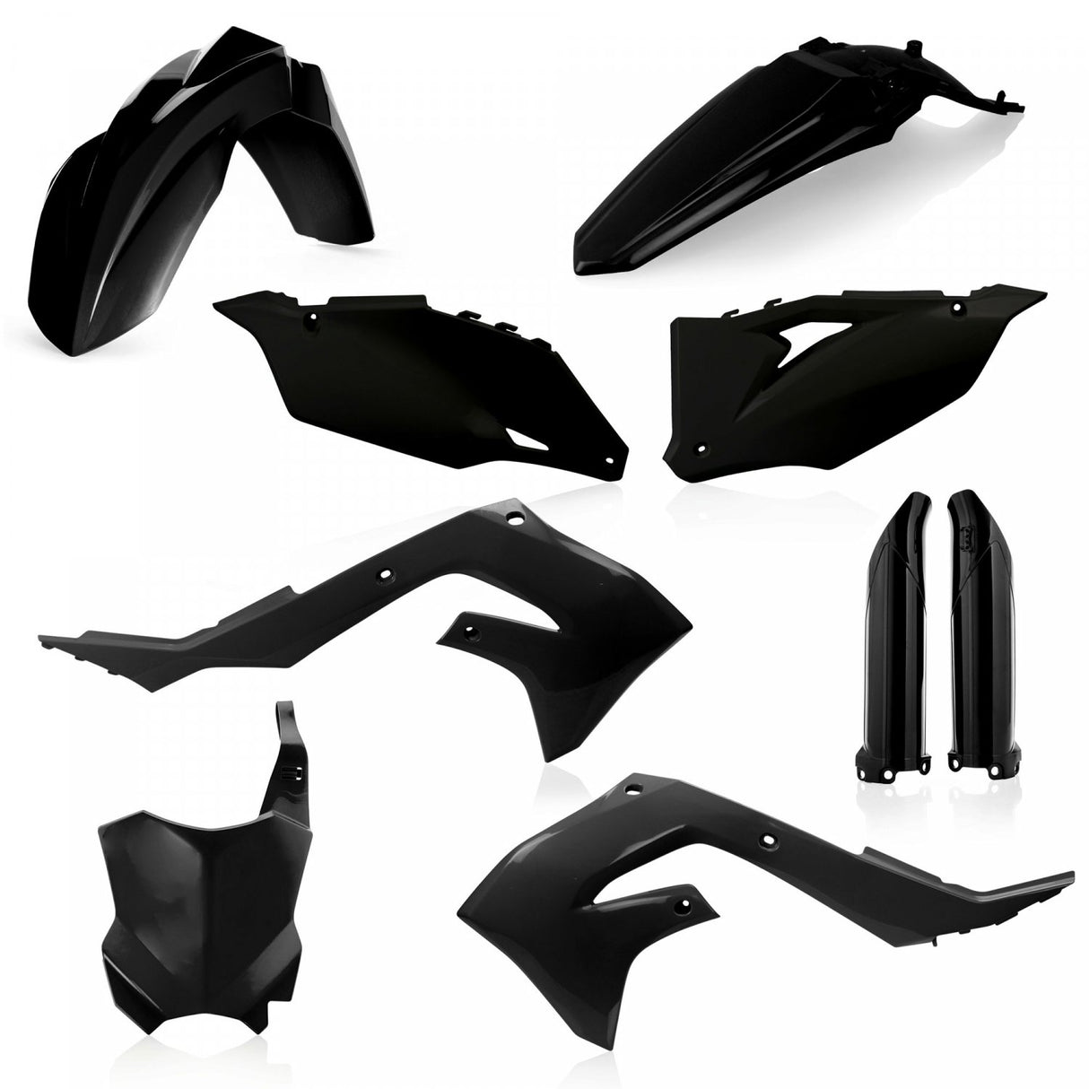 ACERBIS PLASTIC KIT KXF 250 21-23 450 19-23 BLACK