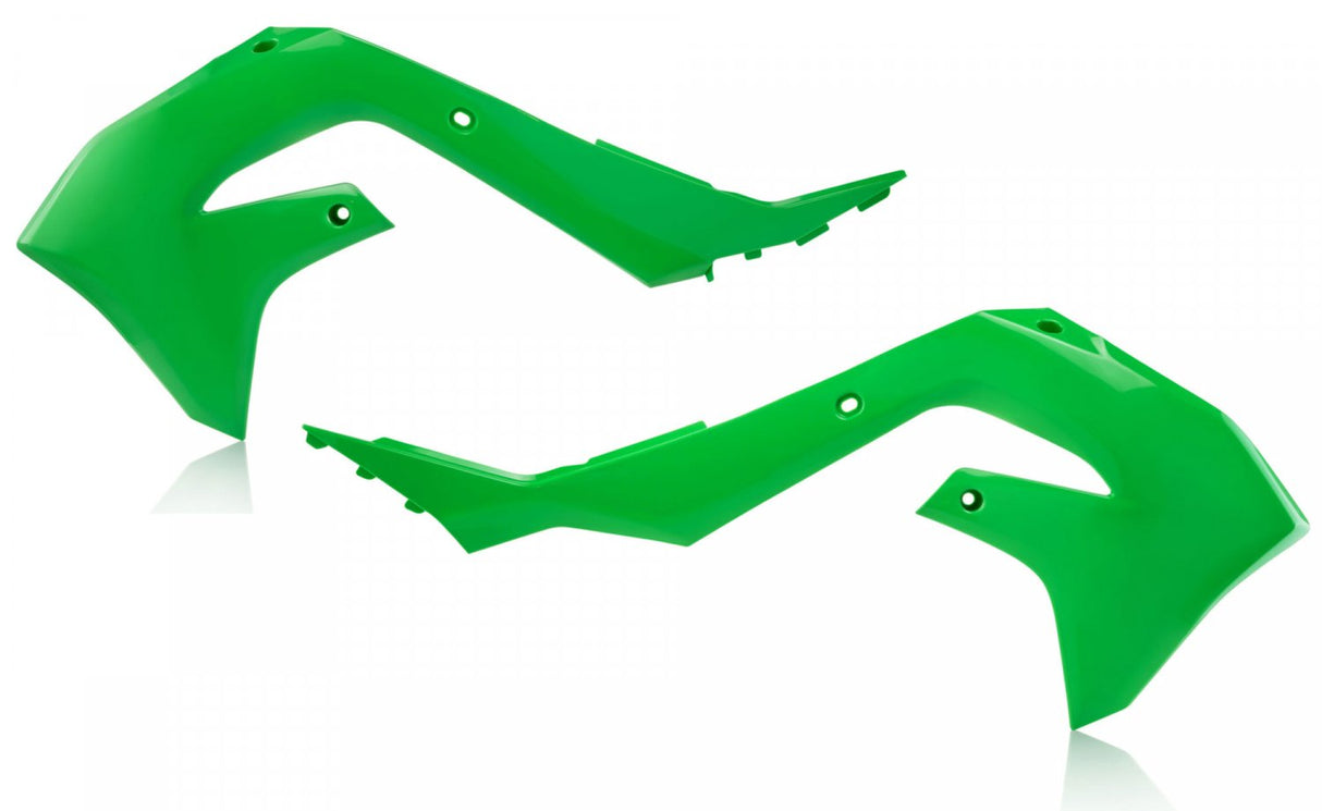ACERBIS RADIATOR SHROUDS KXF 250 21-23 450 19-23 GREEN