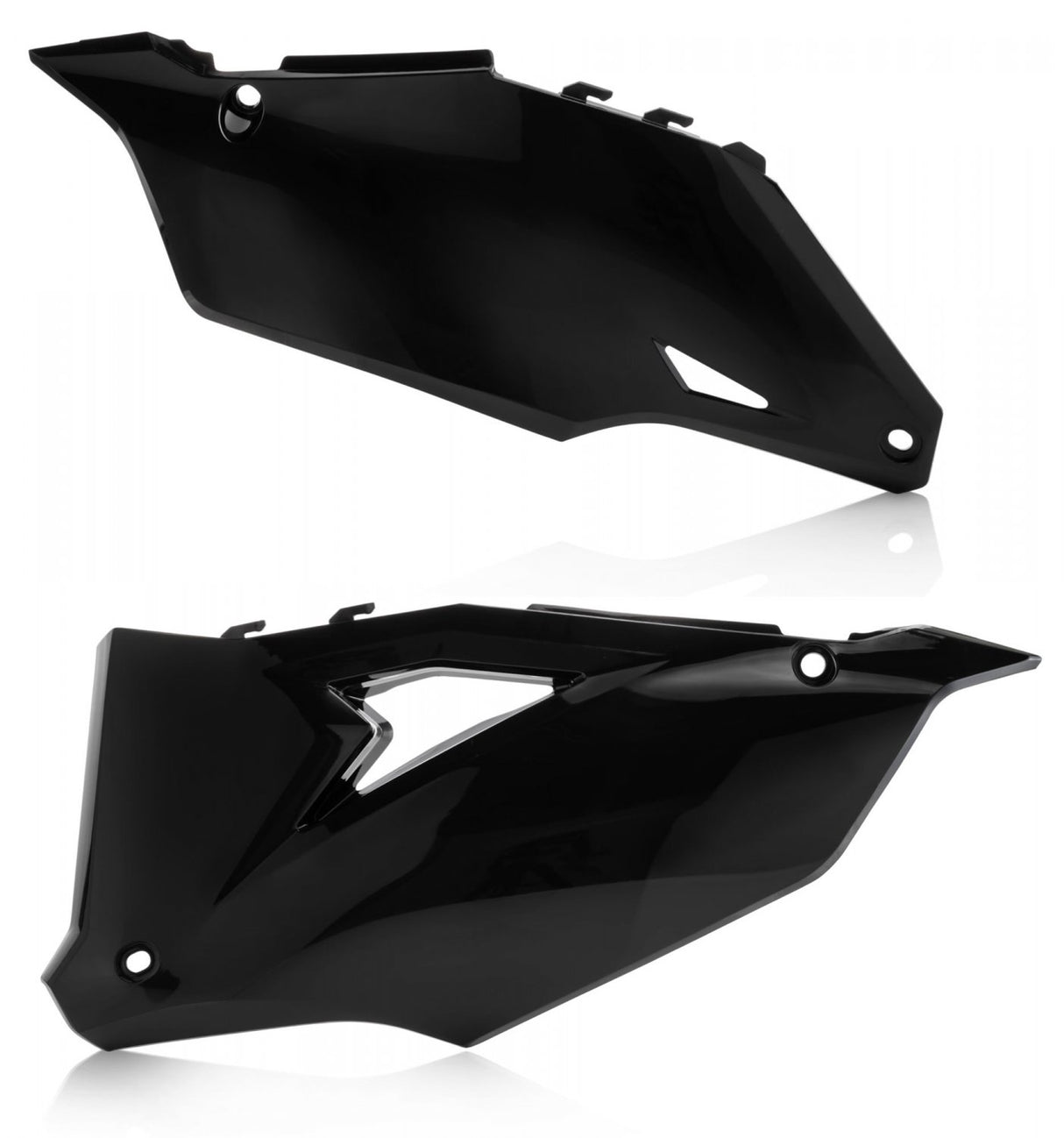 ACERBIS SIDE PANELS KAWASAKI KXF 250 21-23 450 19-23 BLACK