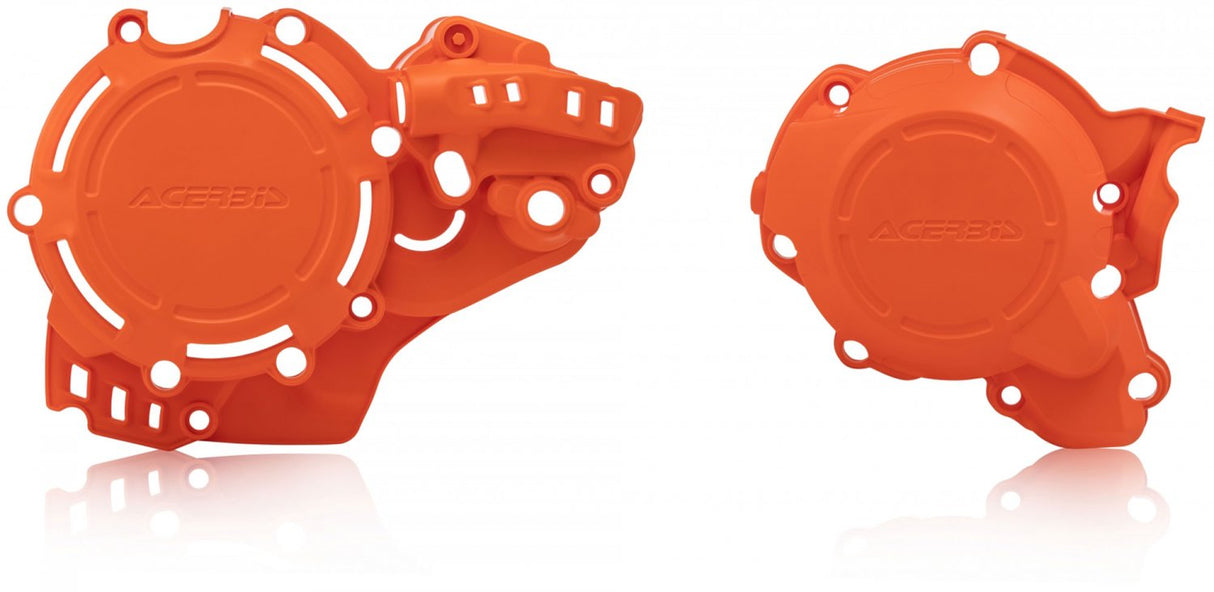 ACERBIS X-POWER ENGINE PROTECTORS SX TC 250 19-22 EXC TE 250 300 20-23 ORANGE