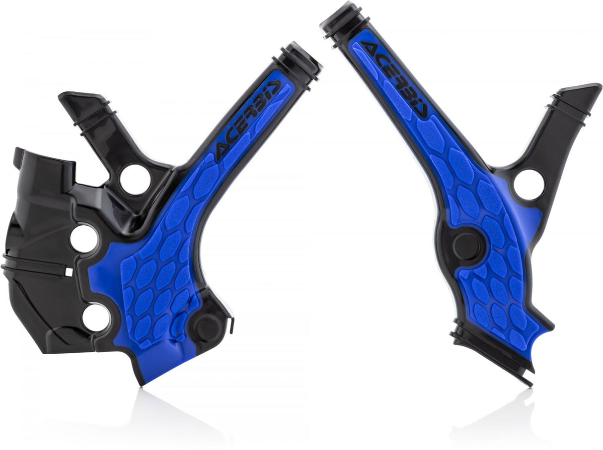 ACERBIS X-GRIP FRAME GUARDS YZ 65 18-23 YZ 85 22-23 BLACK BLUE