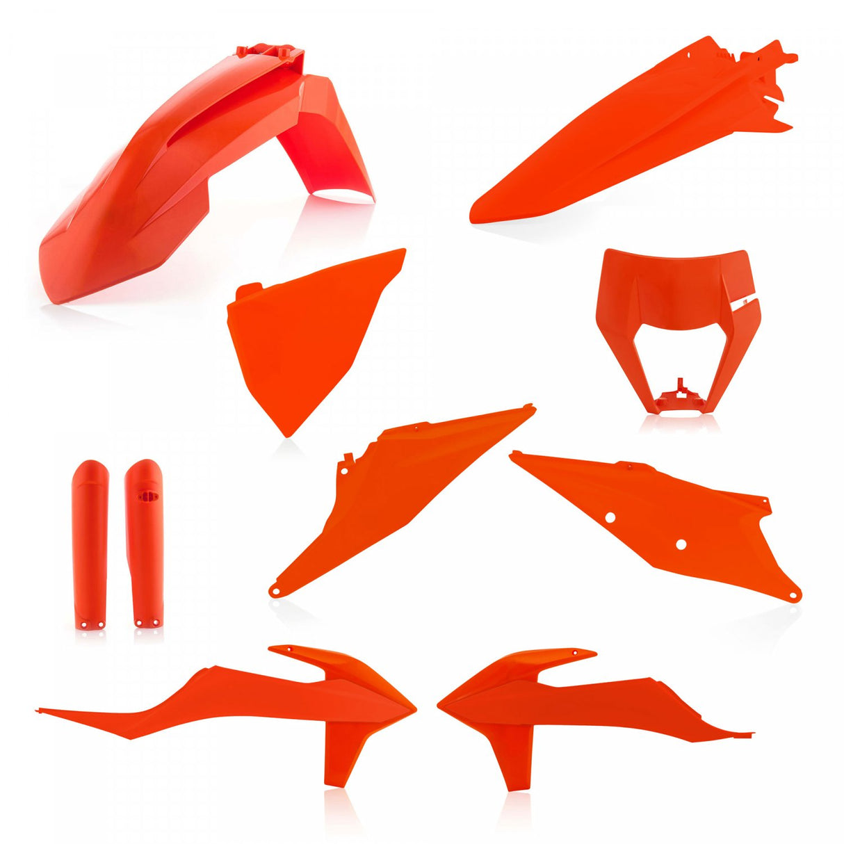 ACERBIS PLASTIC KIT KTM EXC EXCF 20-23 ORANGE