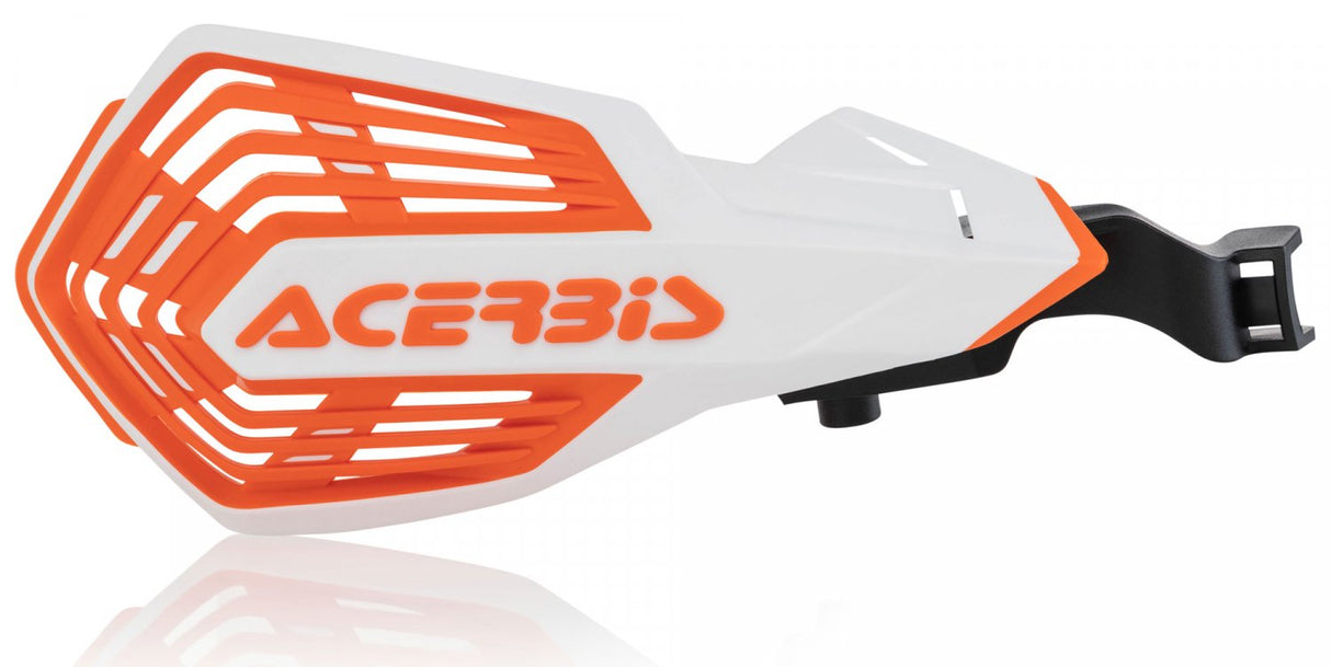 ACERBIS HANDGUARDS K-FUTURE WHITE ORANGE