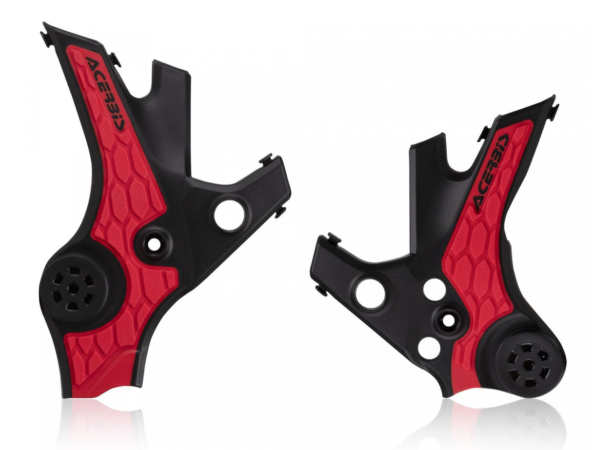 ACERBIS X-GRIP FRAME GUARDS AFRICA TWIN 20-22 BLACK-RED