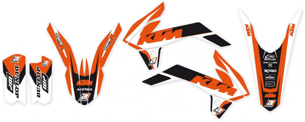 BLACKBIRD GRAPHICS KIT DREAM 4 KTM SX 85 13-17