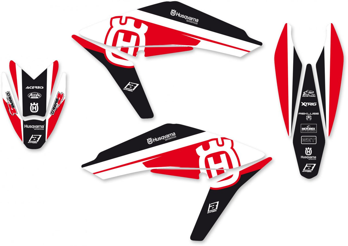 BLACKBIRD GRAPHICS KIT DREAM 4 HUSQ TE TC 449 511 11-13