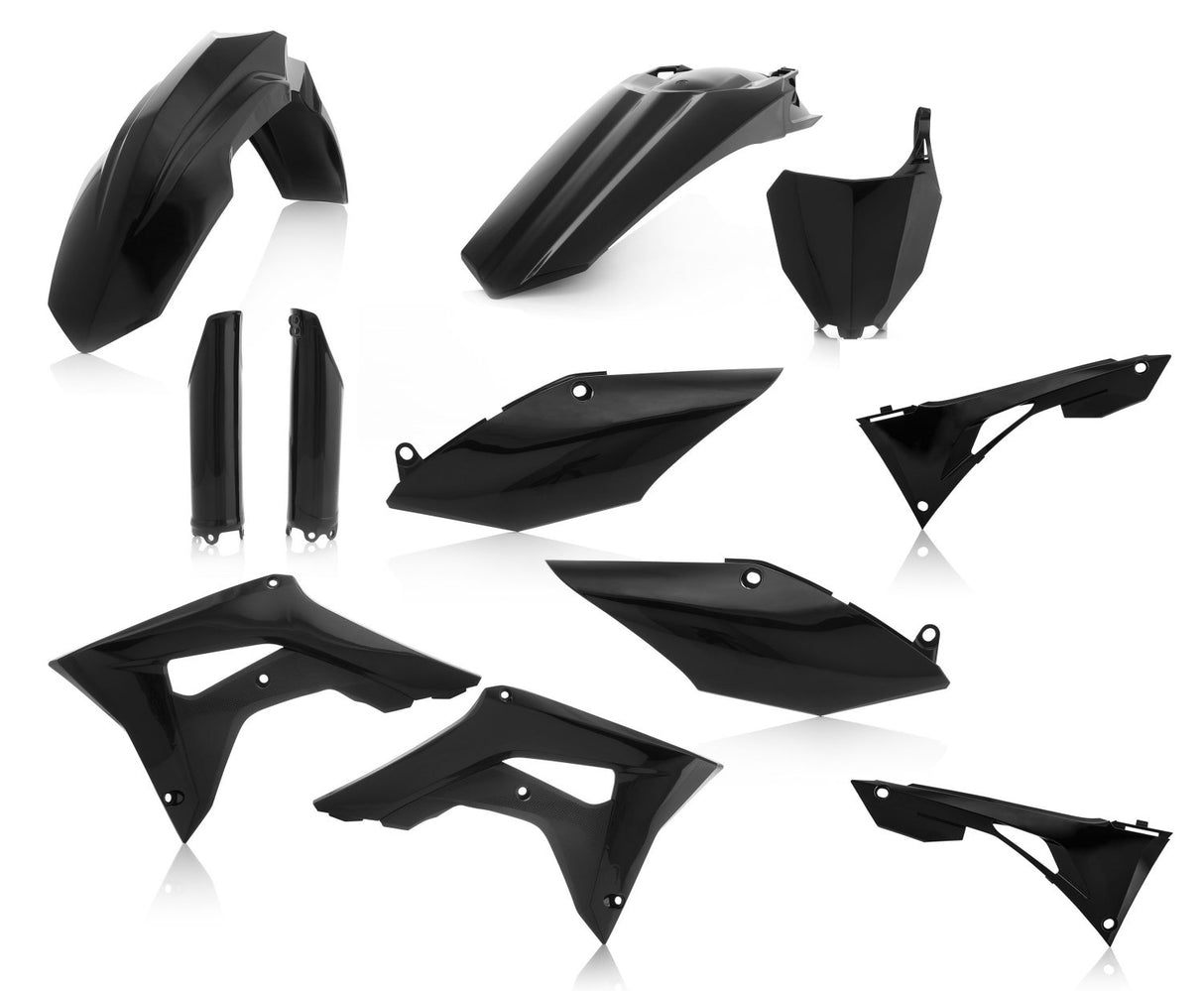 ACERBIS PLASTIC KIT HONDA CRF 250 18 450 17-18 BLACK