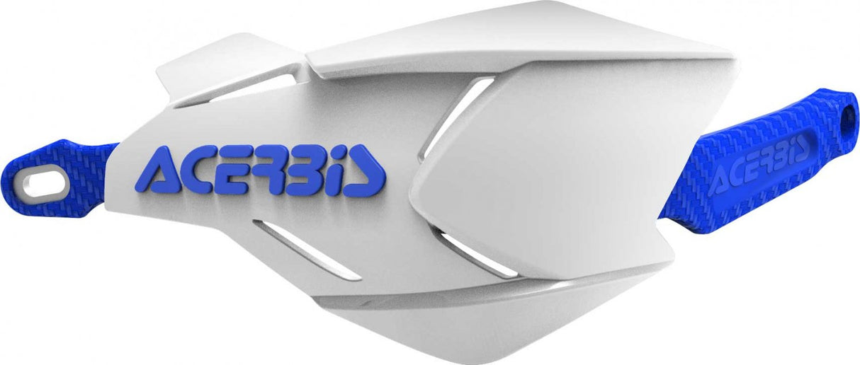ACERBIS HANDGUARDS X-FACTORY WHITE BLUE