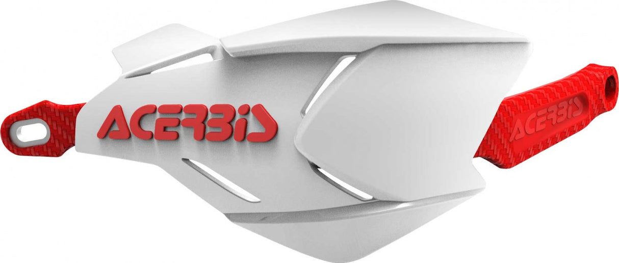 ACERBIS HANDGUARDS X-FACTORY WHITE RED