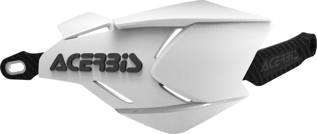 ACERBIS HANDGUARDS X-FACTORY WHITE BLACK