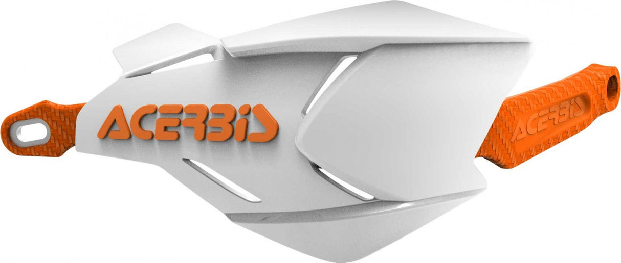 ACERBIS HANDGUARDS X-FACTORY WHITE ORANGE