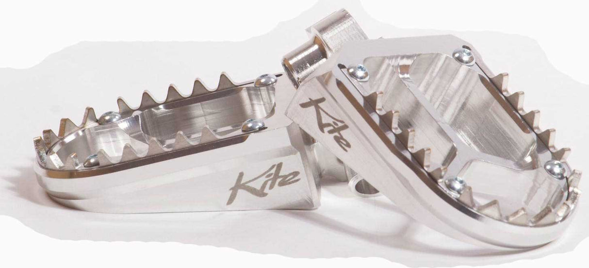 KITE FOOT PEG BILLET ALLOY KTM HUSQVARNA SILVER 16>