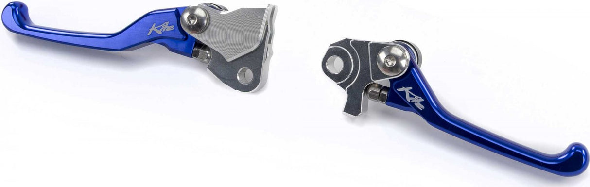 KITE FLEX LEVERS PAIR YAMAHA YZ 08-13 BLUE