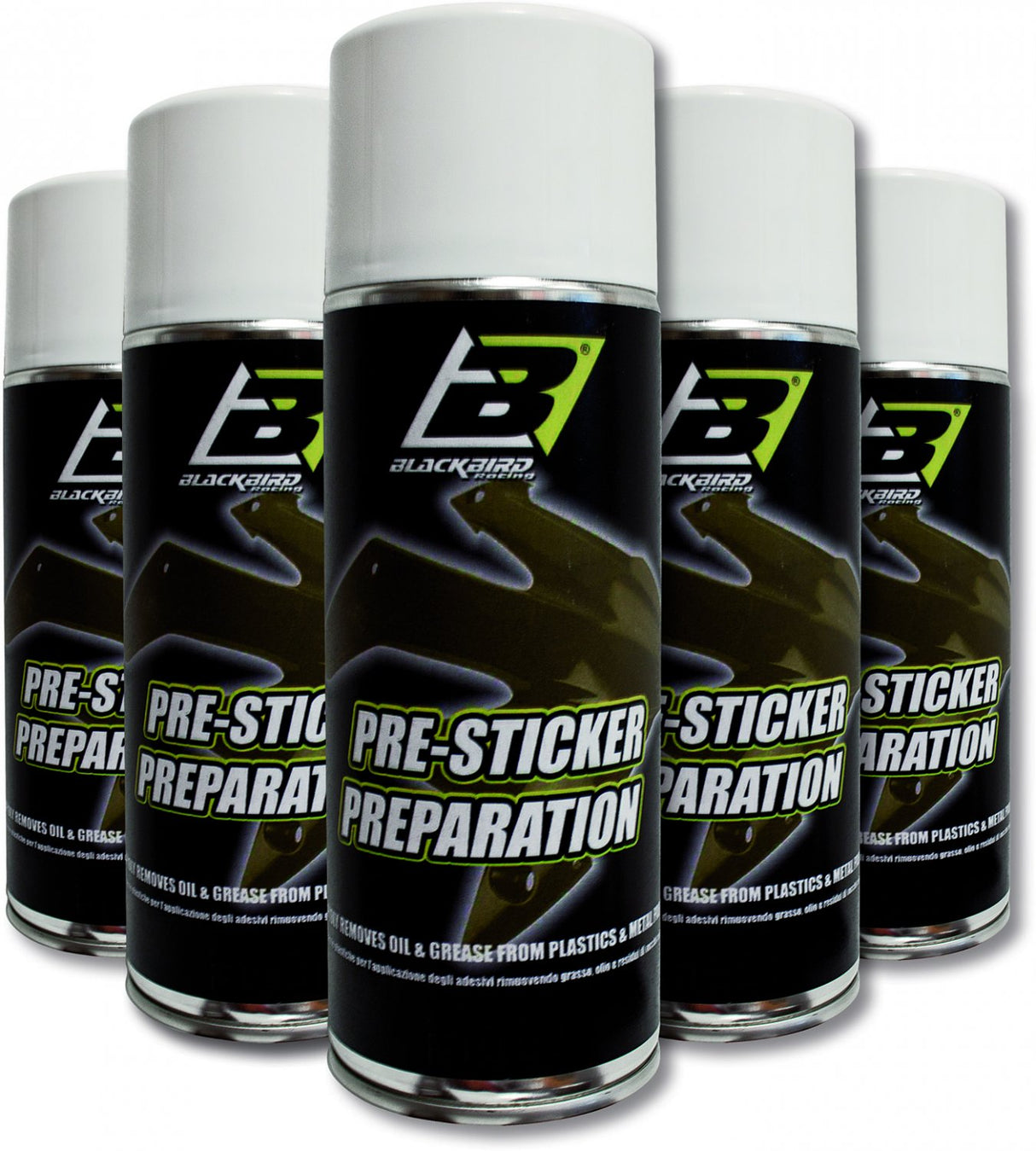 BLACKBIRD PRE STICKER DECAL GRAPHIC PREP CLEANER