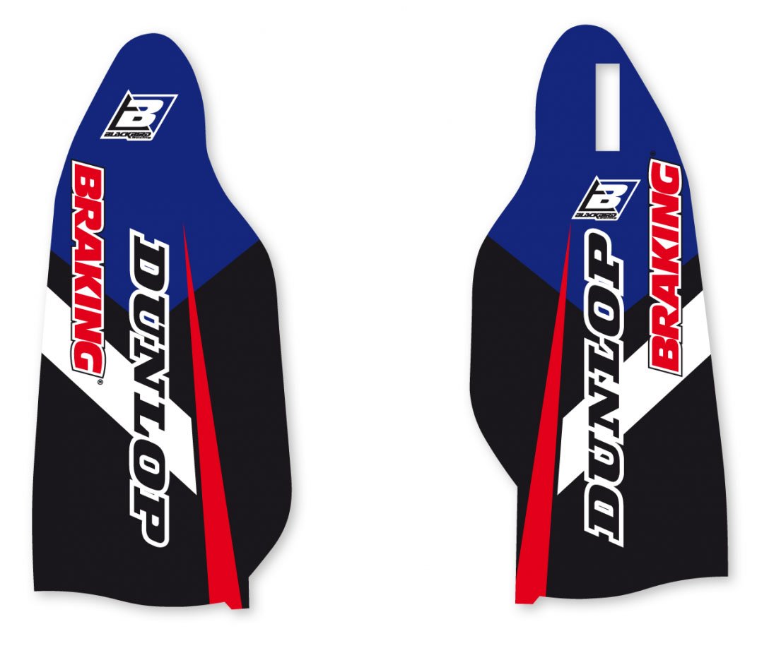 BLACKBIRD DECALS LOWER FORK D4 YAMAHA YZF 08-09 YZ 08-14